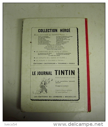 1967 Album Tintin No 76 Reliure éditeur Belge - Tintin