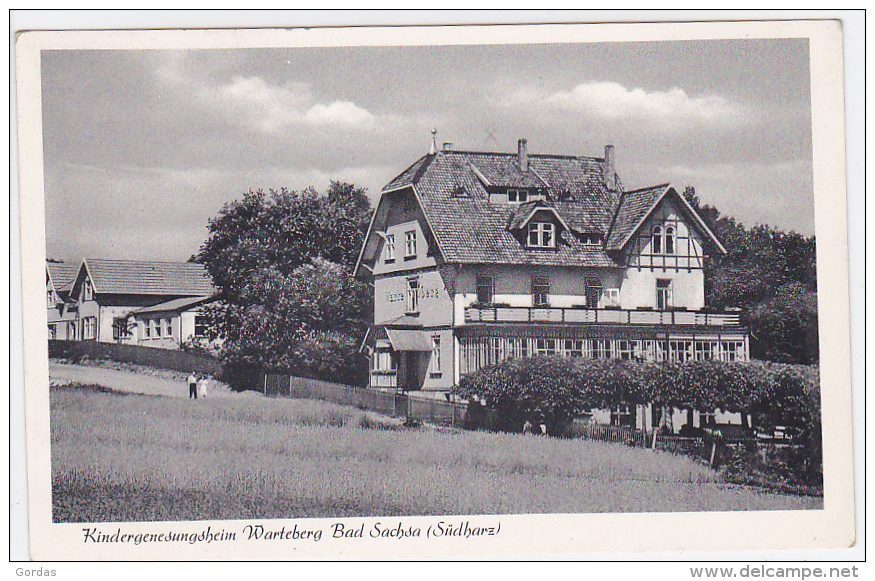 Germany - Kindergenesungshein Wartberg Bad Sachsa - Bad Sachsa