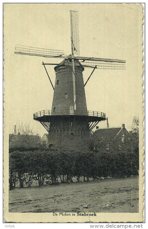 Stabroek :  De Molen    (  Windmolen ) - Stabroek