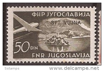 1954  113-22  TRIESTE ZONA B  JUGOSLAVIJA SLOVENIJA BLED  MNH - Mint/hinged