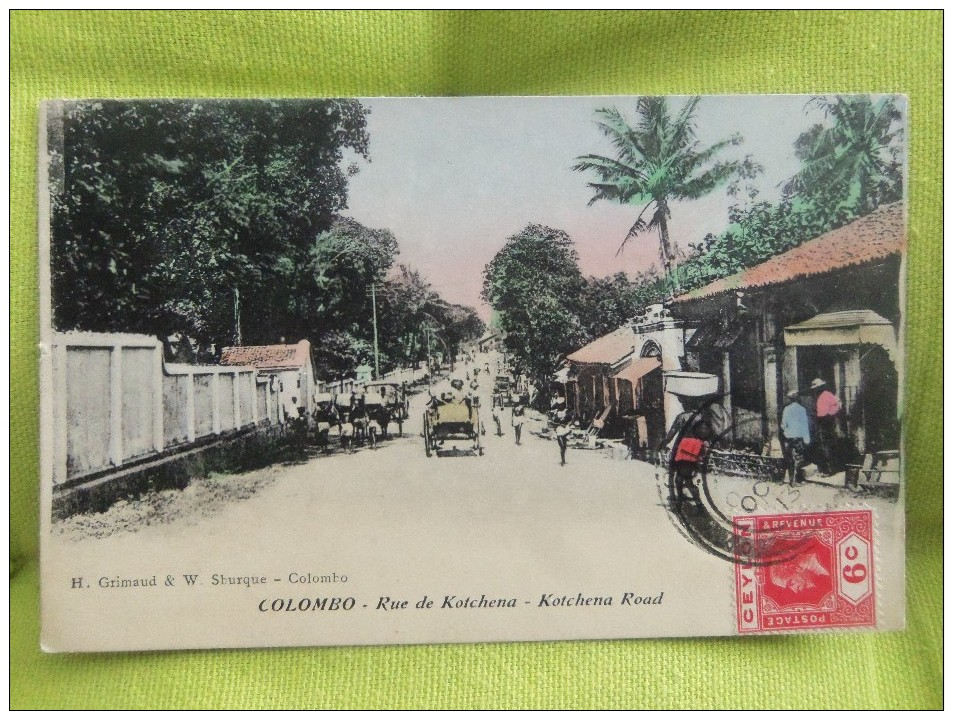 Colombo - Rue De Kotchena - Sri Lanka (Ceylon)