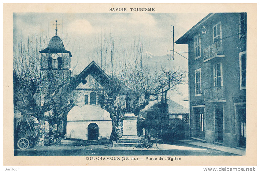 73 // CHAMOUX Place De L'église  1345 - Chamoux Sur Gelon