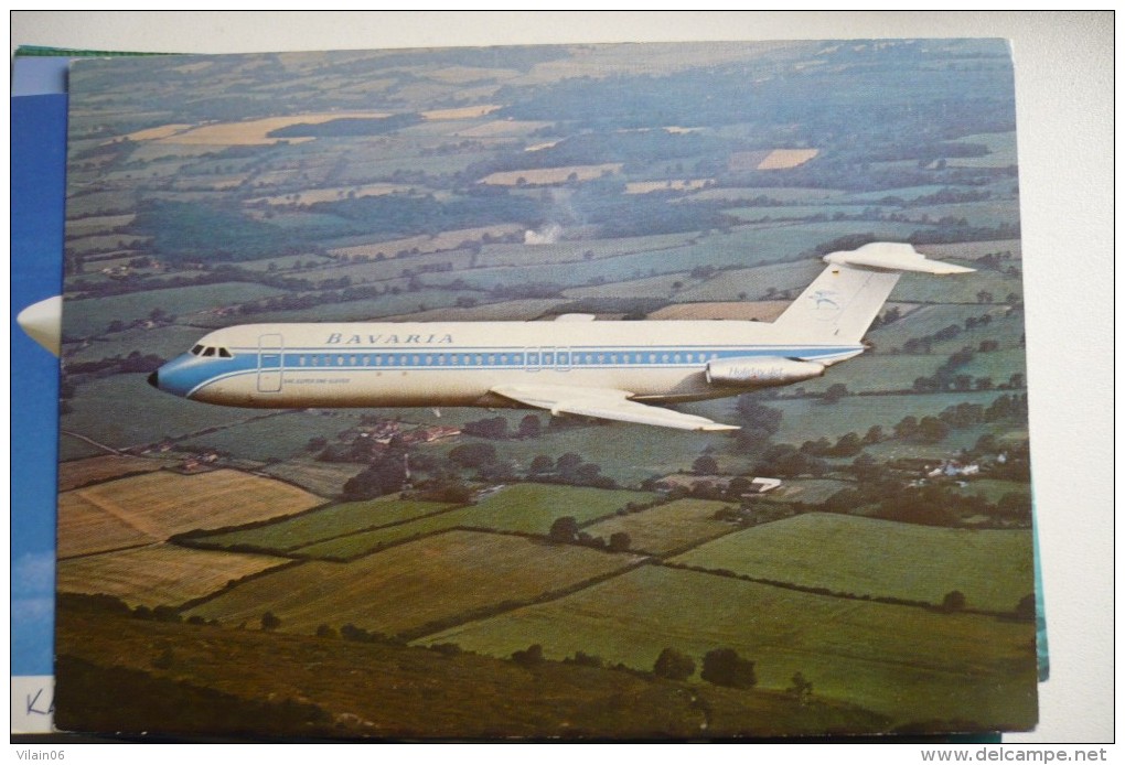 AIRLINE ISSUE / CARTE COMPAGNIE       BAVARIA    BAC 111 - 1946-....: Moderne