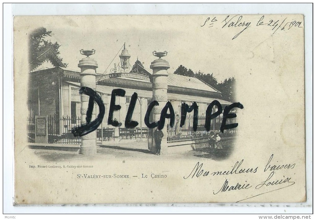 CPA - St Valery Sur Somme- Le Casino- - Saint Valery Sur Somme