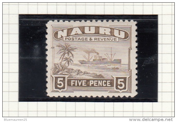 NAURU - 1924 - Other & Unclassified