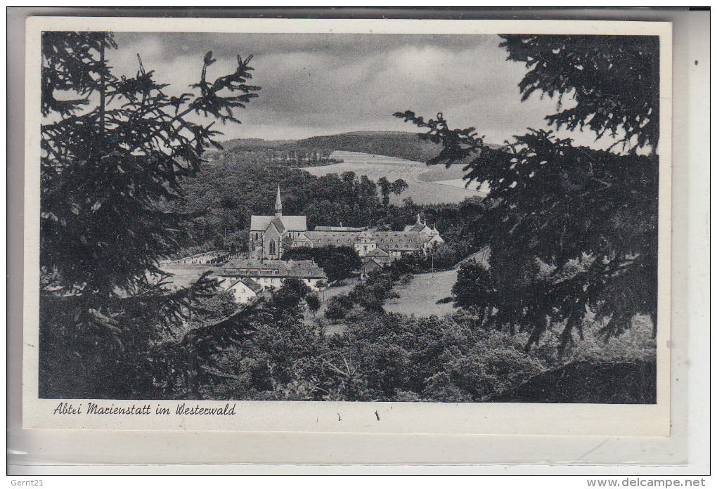 5238 HACHENBURG - MARIENSTATT, Abtei, 1953 - Hachenburg