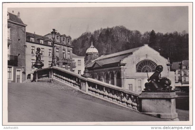 CPU25/ COB 967 Cachet SPA Celebre Ville D´eaux Sur Photo CPA Hollandaise Spa Cascade Monumentale - Herdenkingsdocumenten