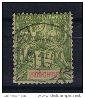 Indo-Chine   : Yvert Nr 15 Used Obl, Signed/ Signé/signiert/ Approvato - Usati