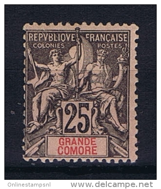 Grande Comore : Yvert Nr 8 MH/* - Unused Stamps
