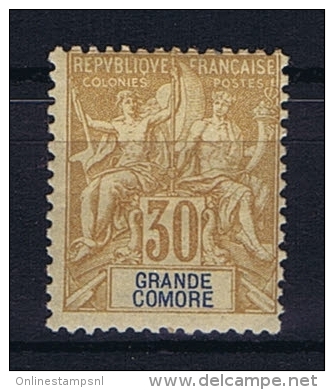 Grande Comore : Yvert Nr 9 MH/* ,Signed/ Signé/signiert/ Approvato - Neufs