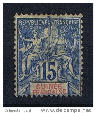 Guinee Francaise : Yvert Nr 6 MH/* - Ungebraucht