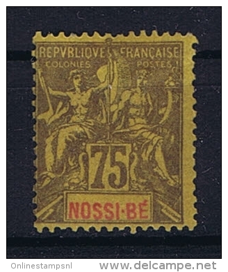 Nossi Bé : Yv 38 MH/* - Unused Stamps