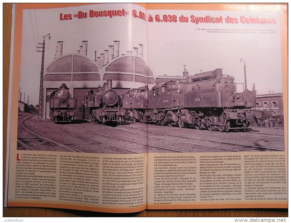 LE TRAIN N° 269 Revue Du Bousquet Grande Ceinture BB 16500 Autorail Chemins De Fer Modélisme SNCF - Bahnwesen & Tramways