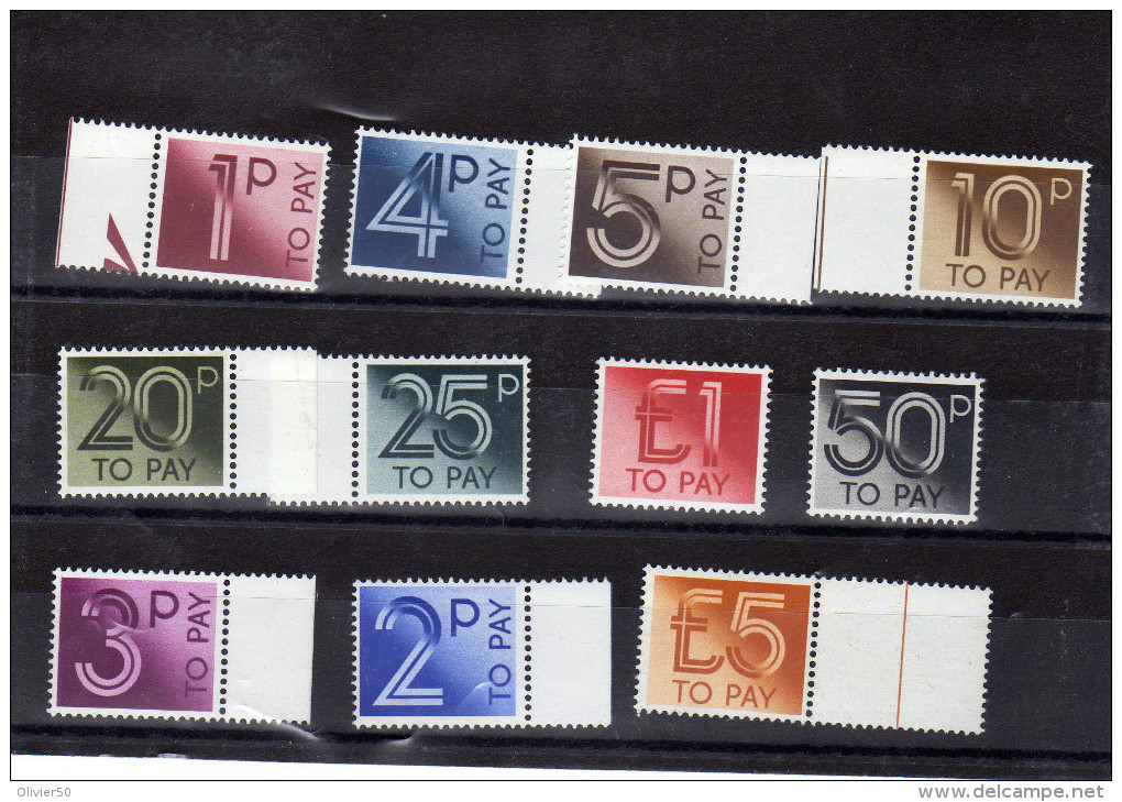 Grande-Bretagne (1982)  - Timbres-Ta Xe Neufs** - Tasse