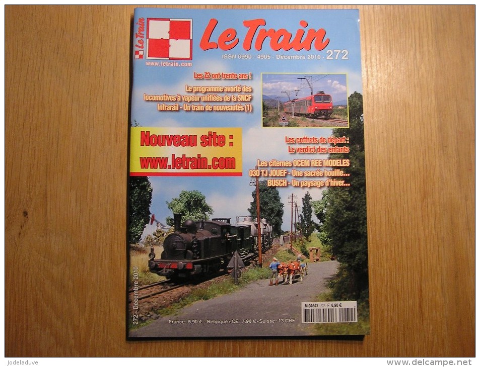 LE TRAIN N° 272 Revue 175 Ans Chemins De Fer Allemand DB Loco Vapeur Unifiées Z2  Autorail Chemins De Fer Modélisme SNCF - Bahnwesen & Tramways