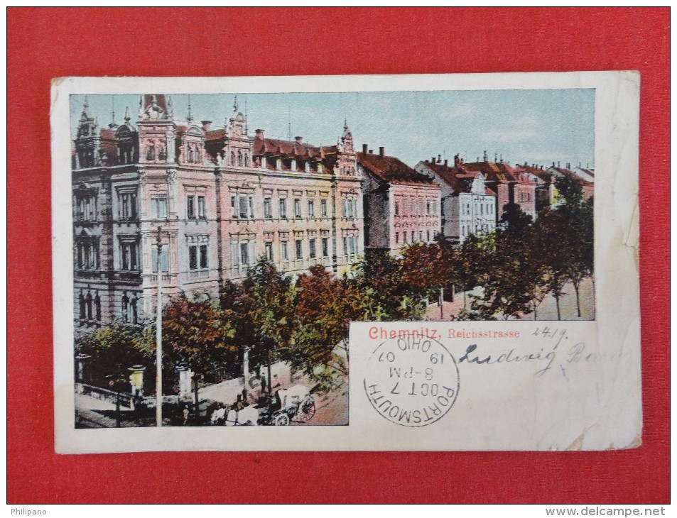 Germany > Saxony > Chemnitz  Has Stamp & Cancel Ref 1282 - Chemnitz