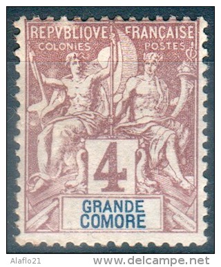 #6 - GRANDE COMORE -  N° 3 - NEUF - Neufs