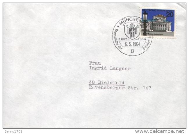 Germany - Mi-Nr 419 FDC (x546)- - 1961-1970