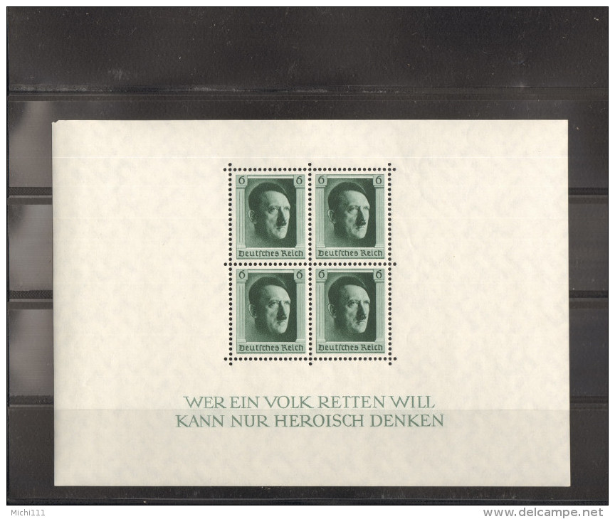 DR Mi.Block Nr.7 ** MNH In Übergröße 149 X 106 Mm - Blocks & Kleinbögen