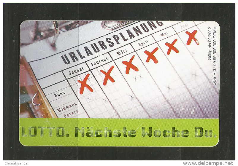 TOP!! DEUTSCHLAND * R 07 * 09/99 * LOTTO * 300 000 * USED/GEBRAUCHT **!! - R-Series : Regionali