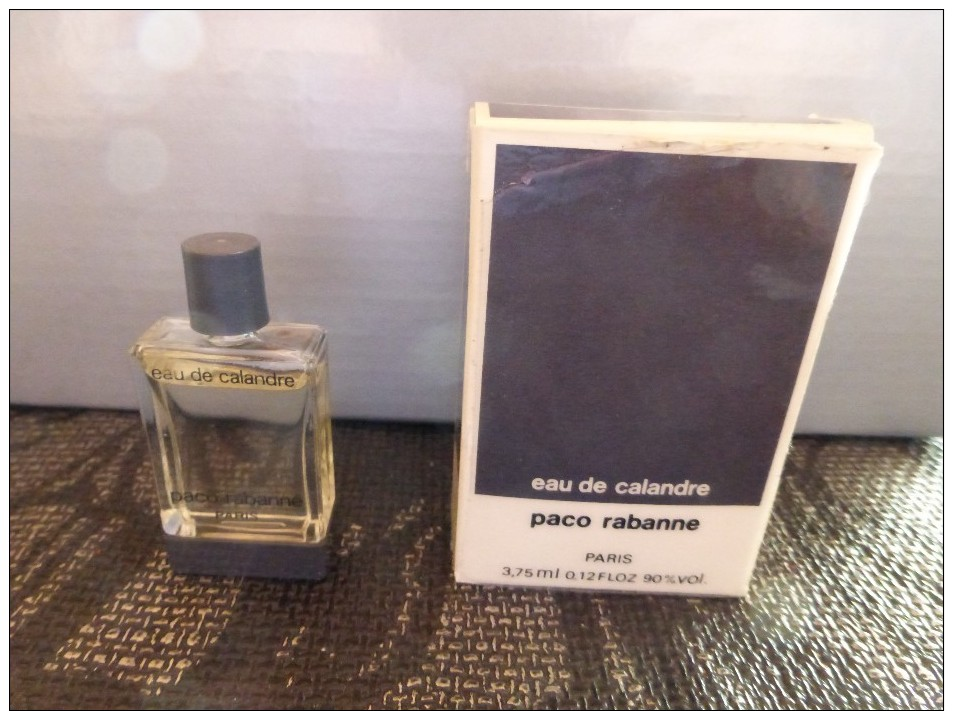 MINIATURE PARFUM PACO RABANNE Eau De Calandre - Miniatures Men's Fragrances (in Box)