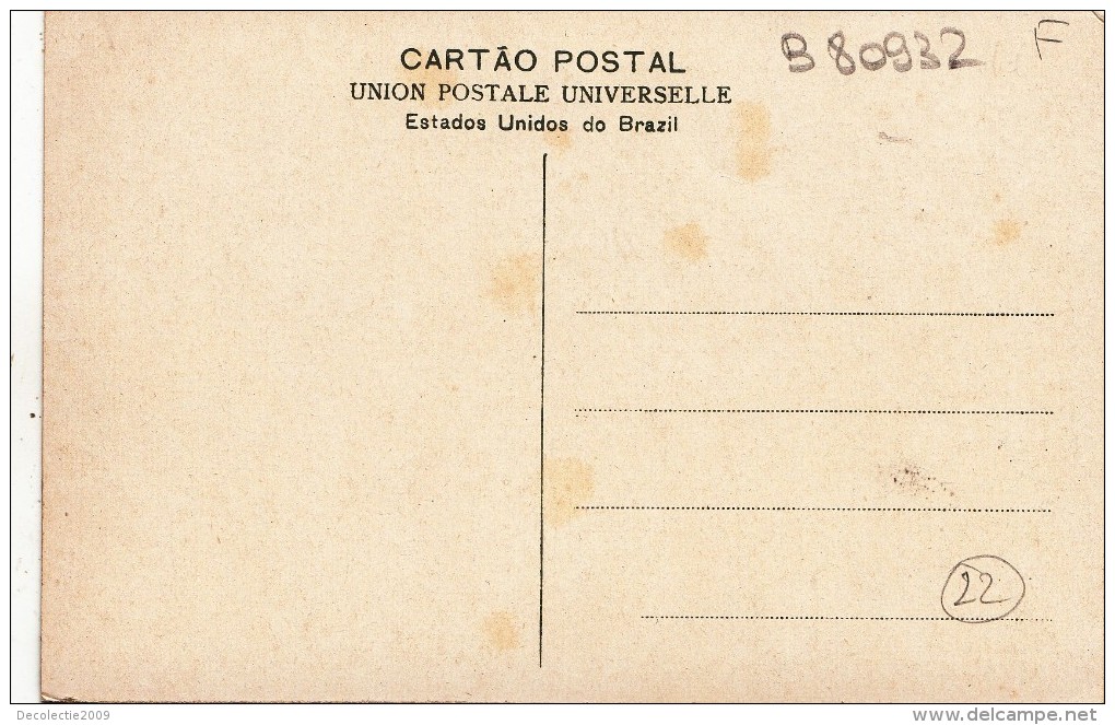 B80932 Nucleo Colonial Gaviao Peixoto Plantacao De Fum  Brazil  Front/back Image - Autres