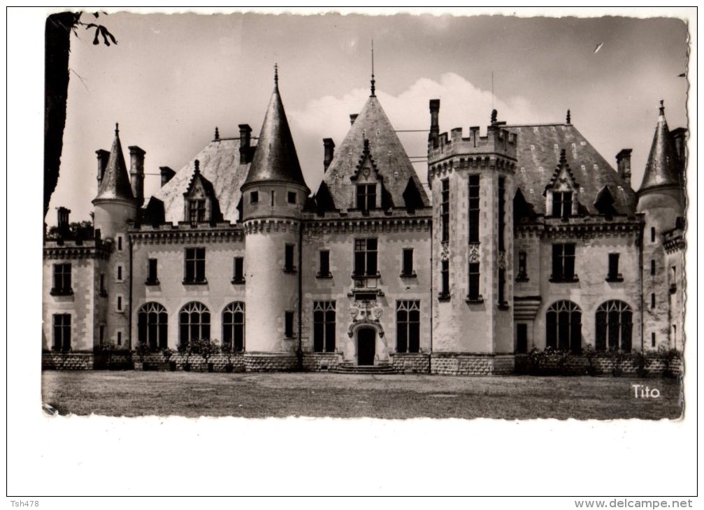 C P S M----24-----chateaux De MICHEL MONTAIGNE---facade Sud Du Chateau------voir 2 Scans - Sonstige & Ohne Zuordnung