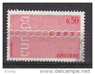 K2209 - ANDORRE FR. Yv N°212 EUROPA CEPT - Usados