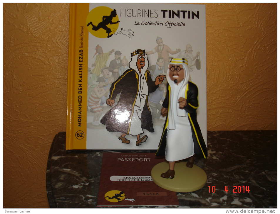 EDITION MOULINSART   MOHAMMED BEN KALISH  DANS TINTIN COKE EN STOCK - Tintin