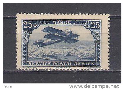 Morocco Y/T  Nr PA2 Typ II * (a6p11) - Poste Aérienne