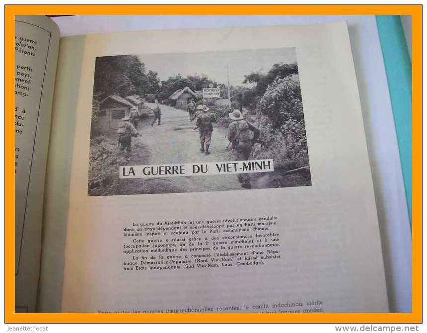 REVUE MILITAIRE INFORMATION 1957 GUERRE REVOLUTIONNAIRE indochine vietnam algerie grece tunisie iran les parades