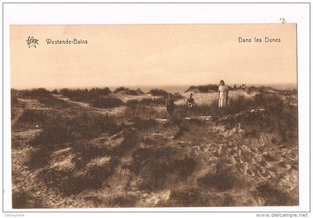 19470 Westende Bains Dans Les Dunes - Middelkerke