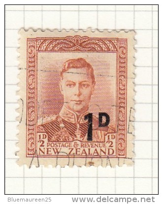 King George VI - 1952 - Surch - Used Stamps