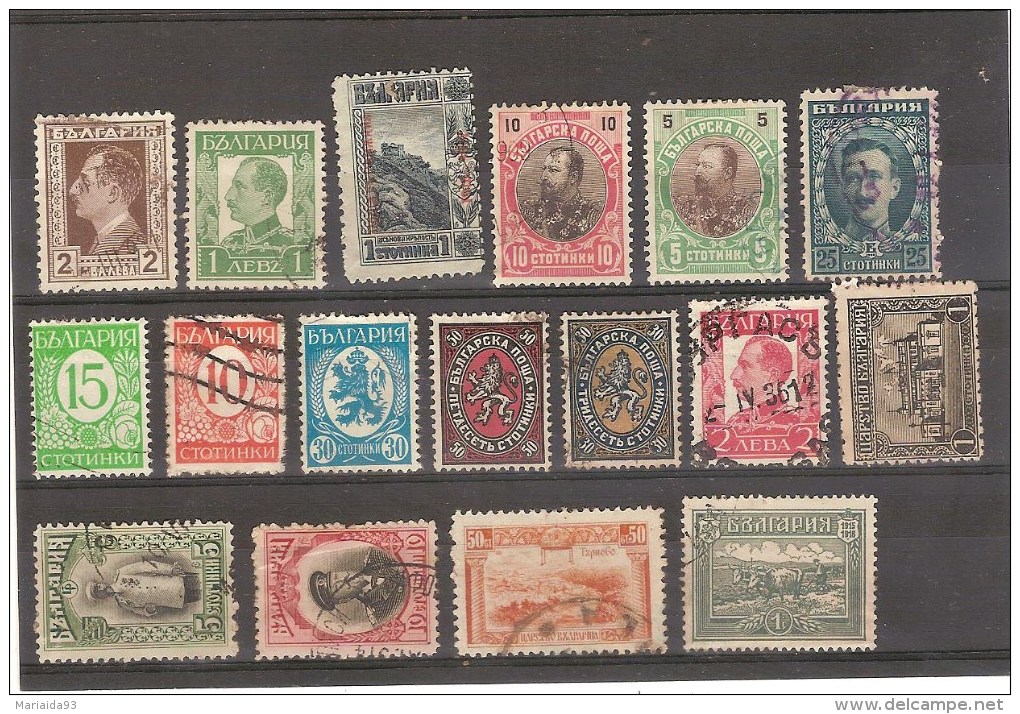 BULGARIE - LOT DE TIMBRES DIFFERENTS - Collections, Lots & Series