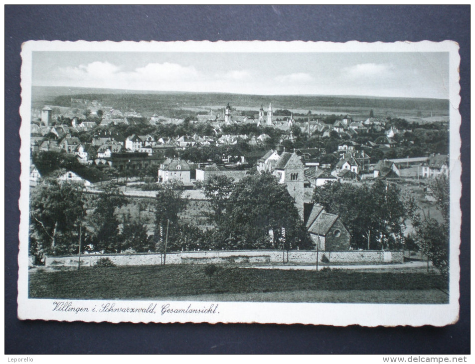 AK VILLINGEN 1940  Feldpost 1941 ///  D*11998 - Villingen - Schwenningen