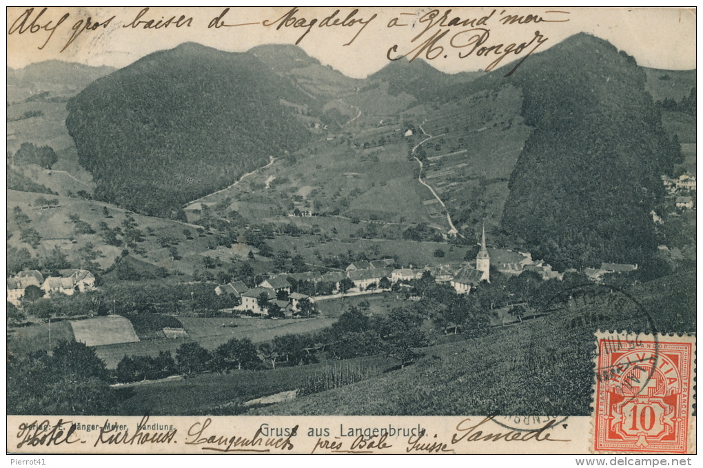 SUISSE - Gruss Aus LANGENBRUCK - Langenbruck