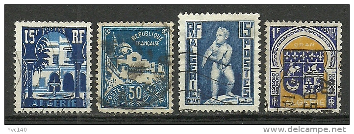 France (Algeria); Used Stamps - Verzamelingen & Reeksen