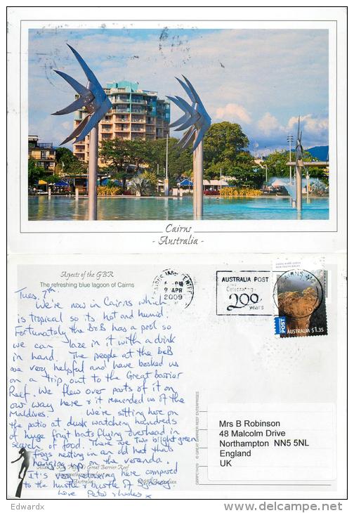 Cairns, Queensland, Australia Postcard Posted 2009 Stamp - Cairns