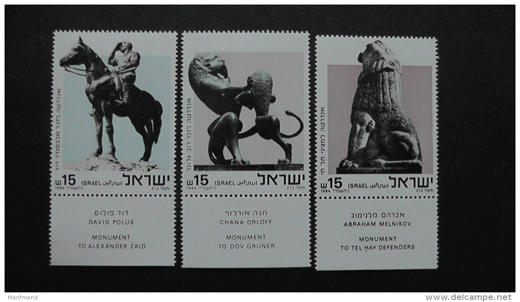 Israel - 1984 - Mi.Nr. 958-60**MNH - Look Scan - Ungebraucht (mit Tabs)