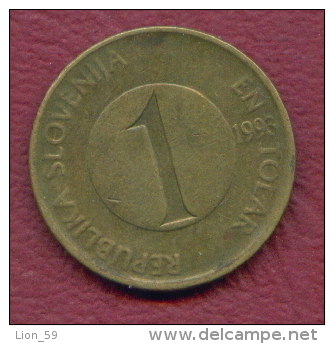 F2772 / - 1 Tolar - 1993 -  Slovenia Slowenien Slovenie - Coins Munzen Monnaies Monete - Slovénie