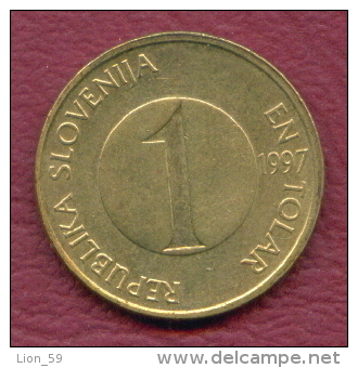 F2774 / - 1 Tolar - 1997 -  Slovenia Slowenien Slovenie - Coins Munzen Monnaies Monete - Slowenien
