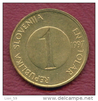 F2774 / - 1 Tolar - 1997 -  Slovenia Slowenien Slovenie - Coins Munzen Monnaies Monete - Slovenia