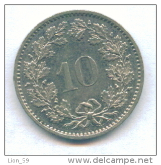 F2867 / - 10 Rappen -  1982 - Switzerland Suisse Schweiz Zwitserland - Coins Munzen Monnaies Monete - Swaziland