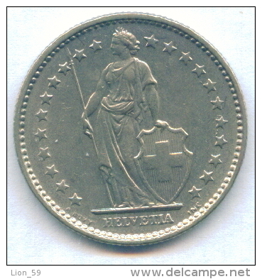 F2876 / - 2 Francs -  1968 - Switzerland Suisse Schweiz Zwitserland - Coins Munzen Monnaies Monete - Swaziland