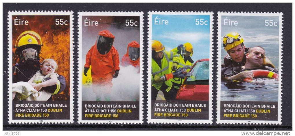 IRELAND 2012 - Minr. 2022-2025 A *** - Unused Stamps
