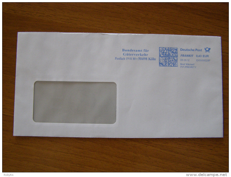 Germany Deutschland  Meter Franking - Briefe U. Dokumente