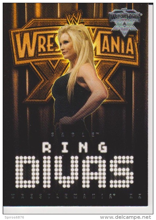 WWE 2004 Fleer Card SABLE Wrestlemania XX Ring Divas - Trading Cards