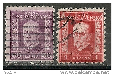 Czechoslovakia ; 1925 Issue Stamps - Used Stamps