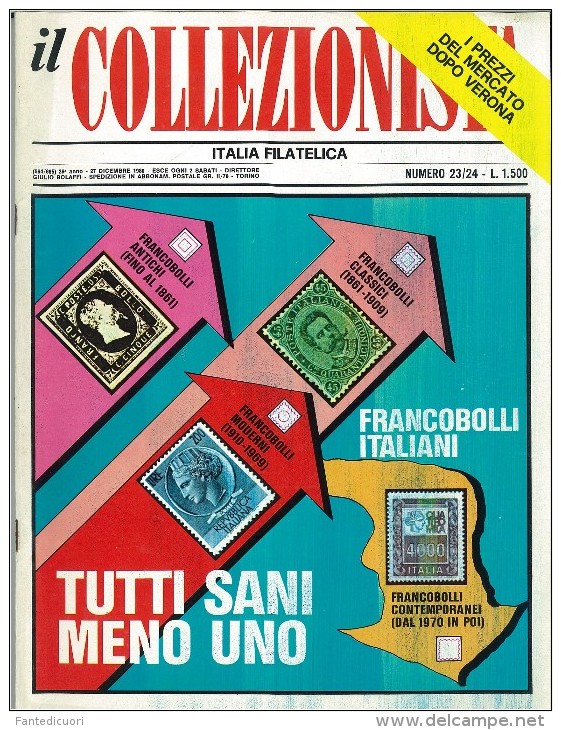 Rivista Il Collezionista - Bolaffi Editore Numero 23-24 Del 1980 - Italien (àpd. 1941)