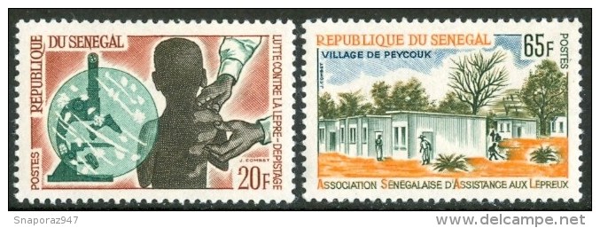 1965 Senegal Sanità Health Santè Set MNH** -Zz19 - OMS